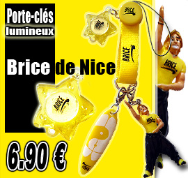 Porte-clés lumineux Brice de Nice