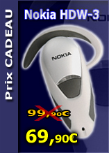 Oreillette Bluetooth sans fil Nokia HDW-3