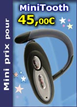 Oreillette Bluetooth sans fil Minitooth